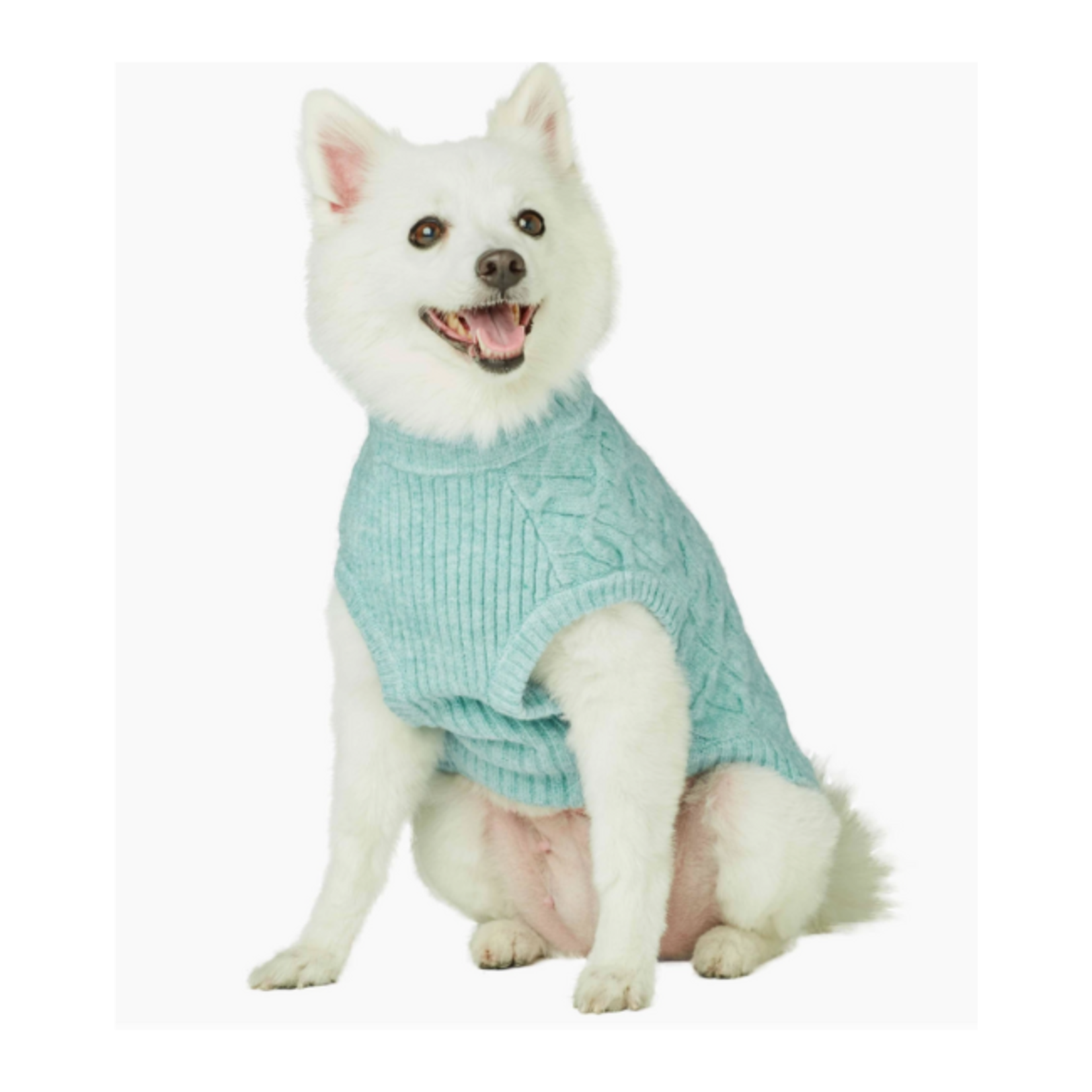Blueberry Pet Blueberry Pet Knit Sweater Heather Jade
