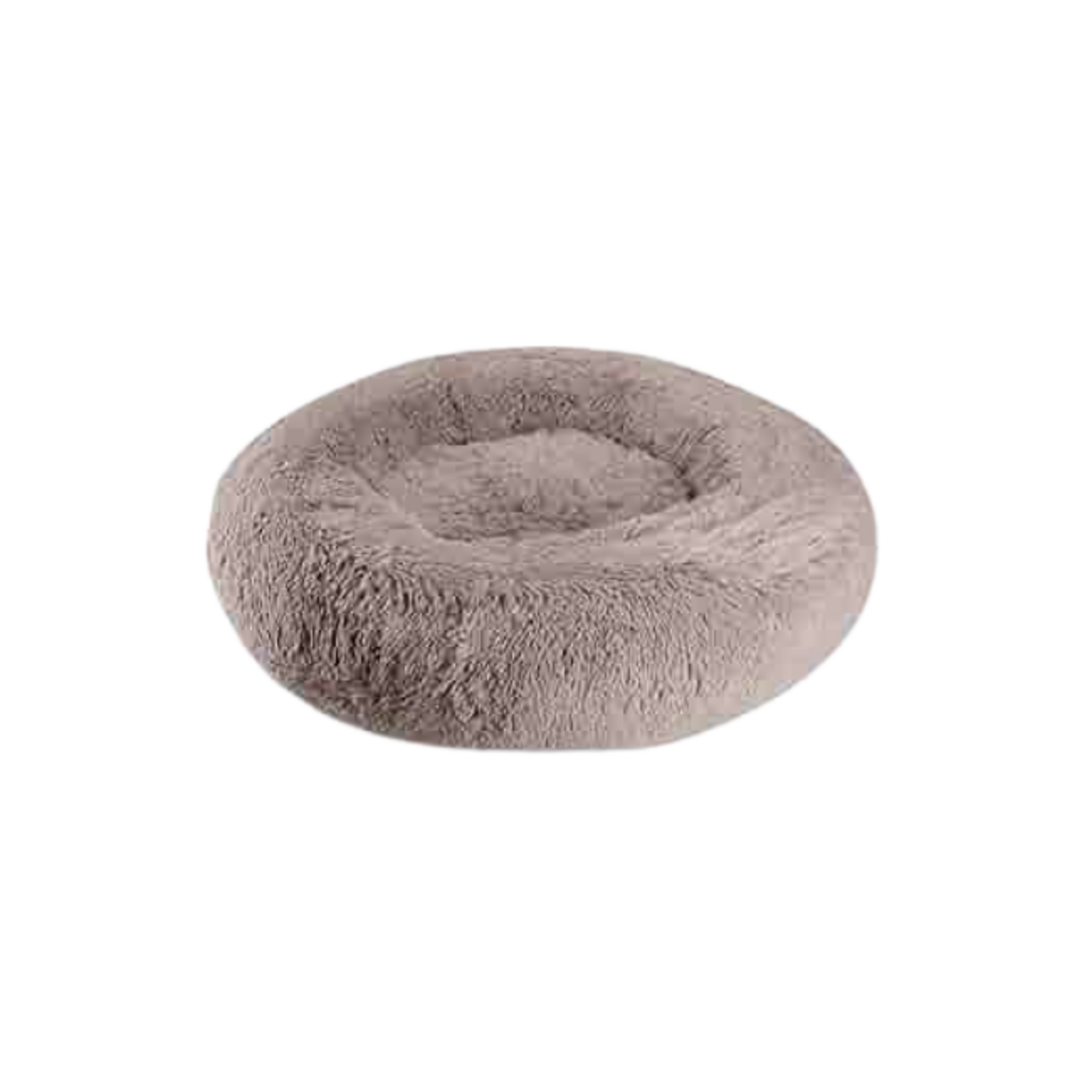Arlee Rover Rest Shaggy Donut Bed Taupe 22"