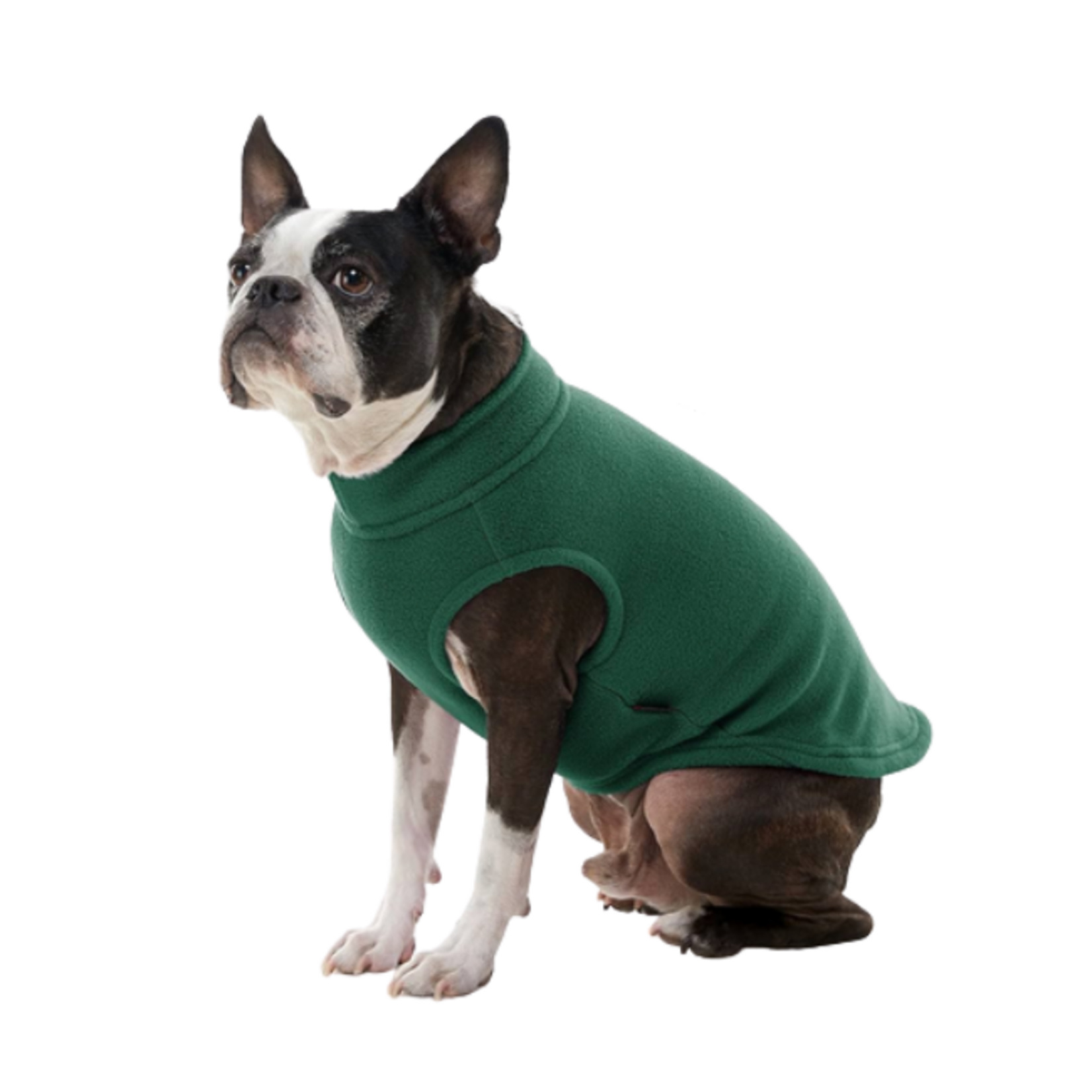 Gooby Gooby Stretch Fleece Vest Forest Green