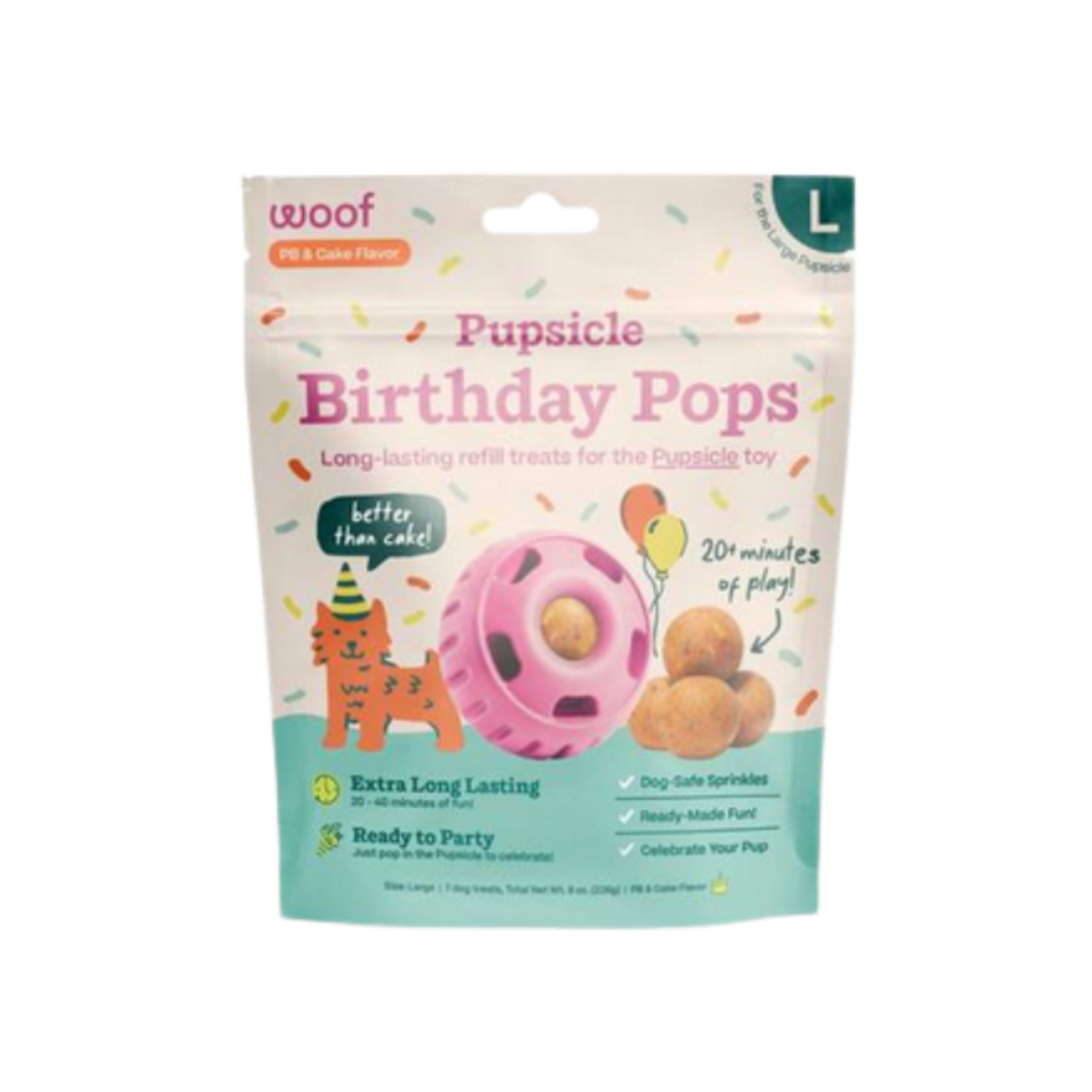 Woof Pet Woof Pet Pupsicle Pops Birthday Large