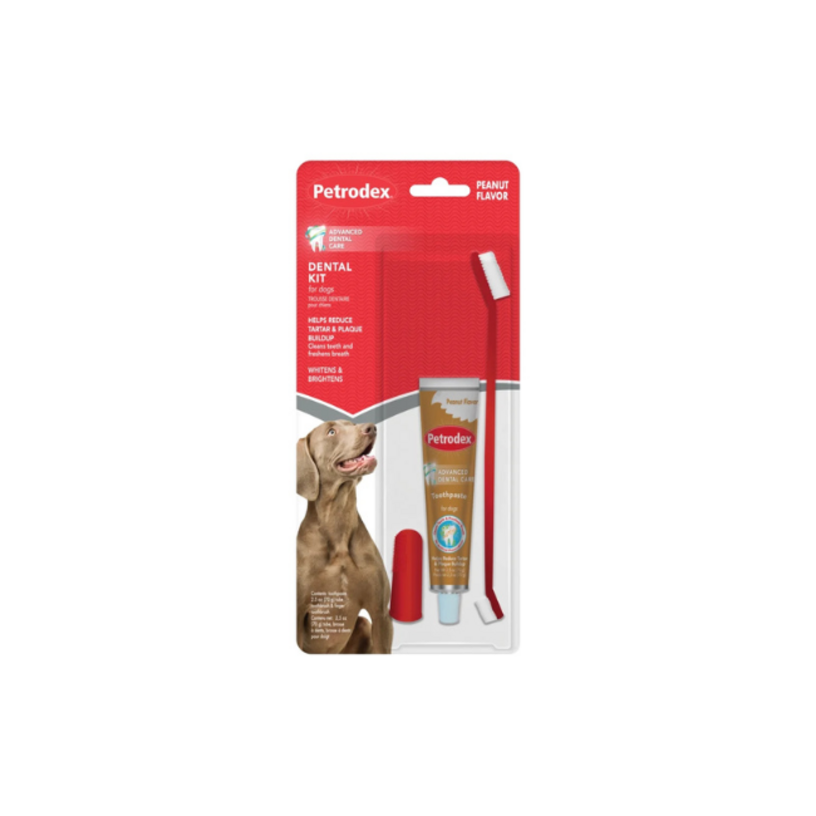 Tropiclean Petrodex Dental Kit Peanut Butter