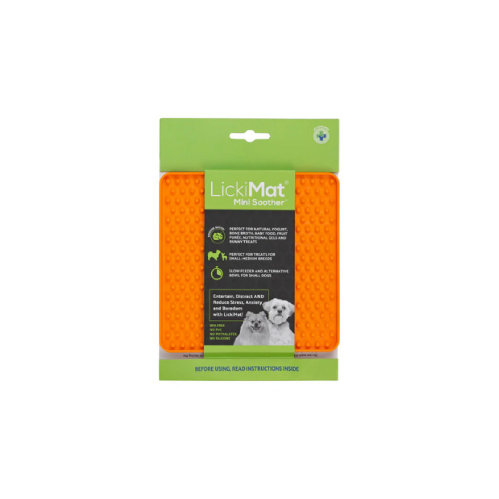 LickiMat LickiMat Soother Mat Mini Orange