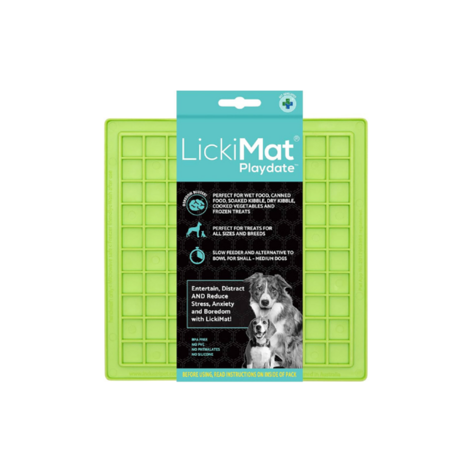 LickiMat LickiMat Playdate Mat Mini Green