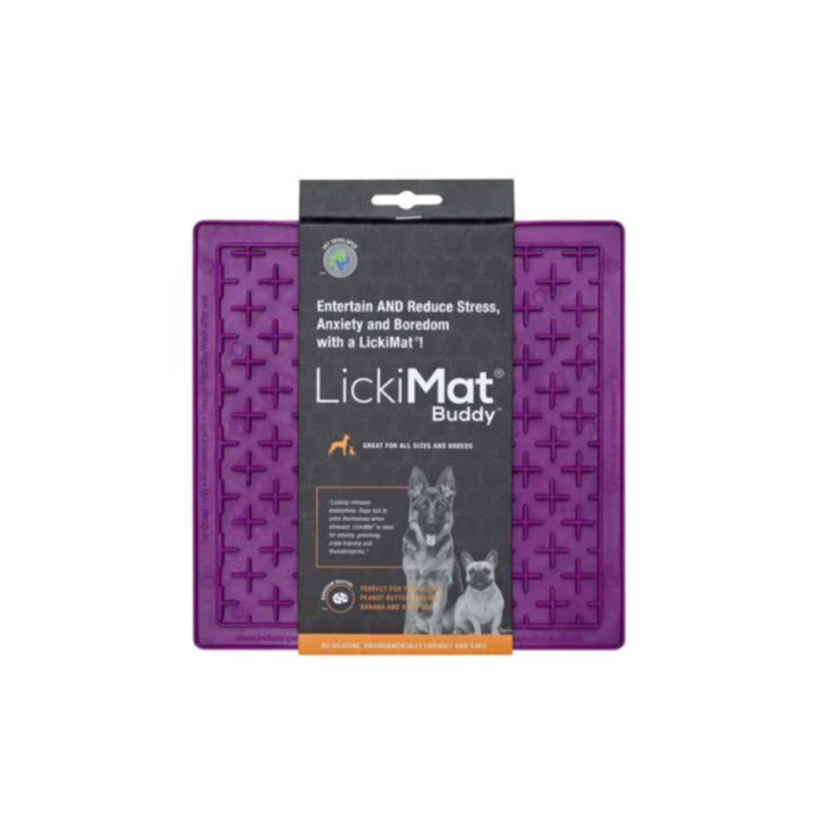 LickiMat LickiMat Tuff Buddy Mat Purple