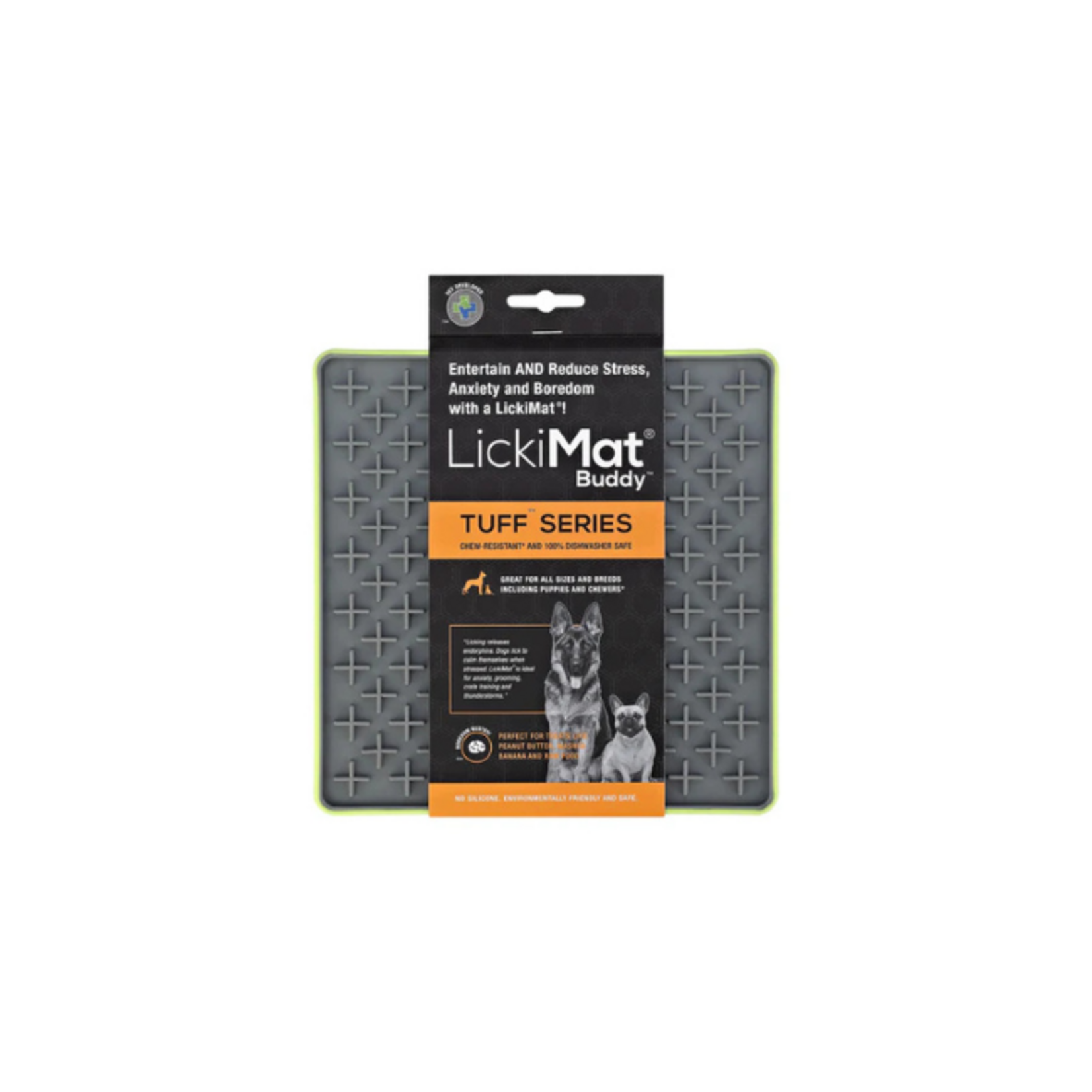LickiMat LickiMat Tuff Buddy Mat Green