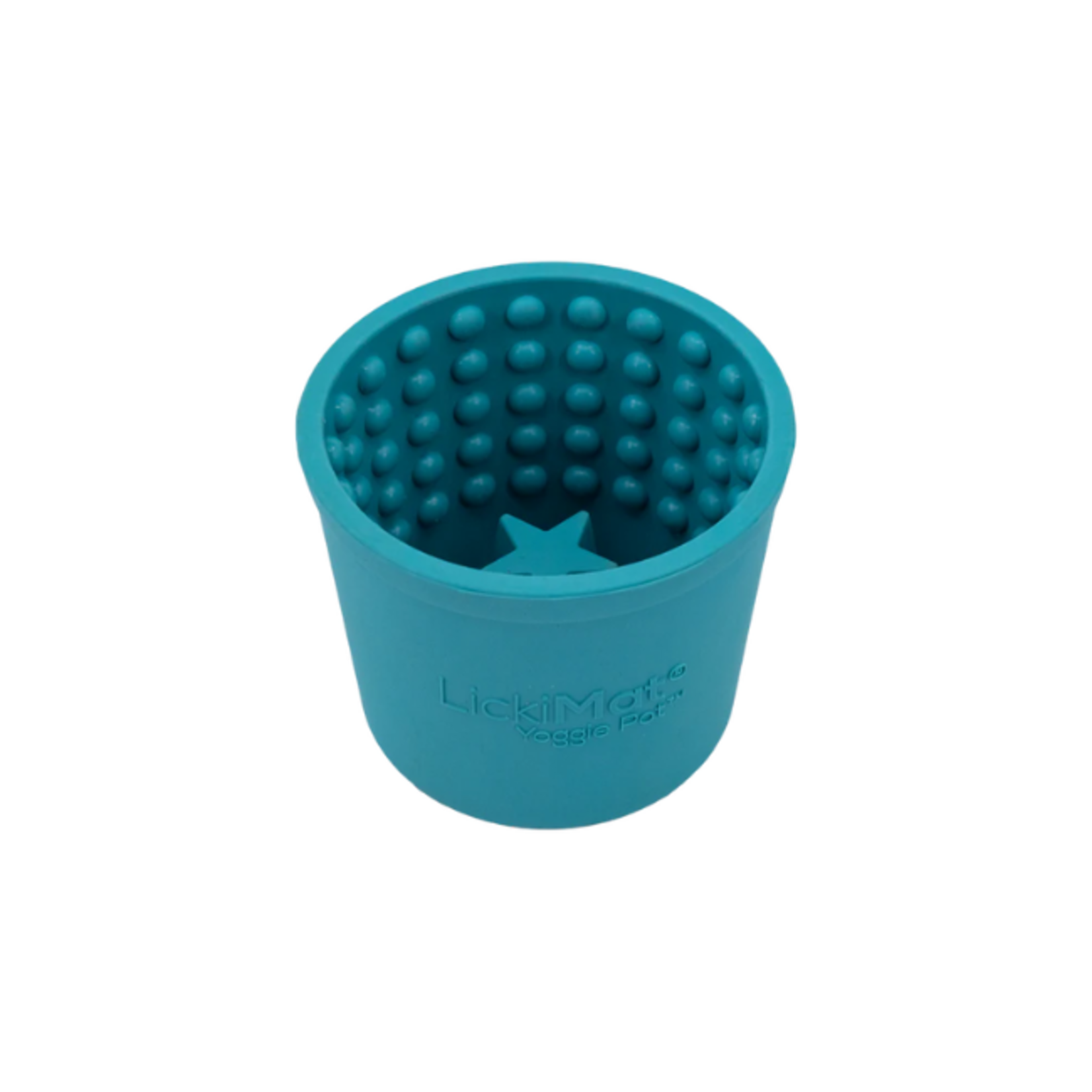 LickiMat LickiMat Yoggie Pot Turquoise