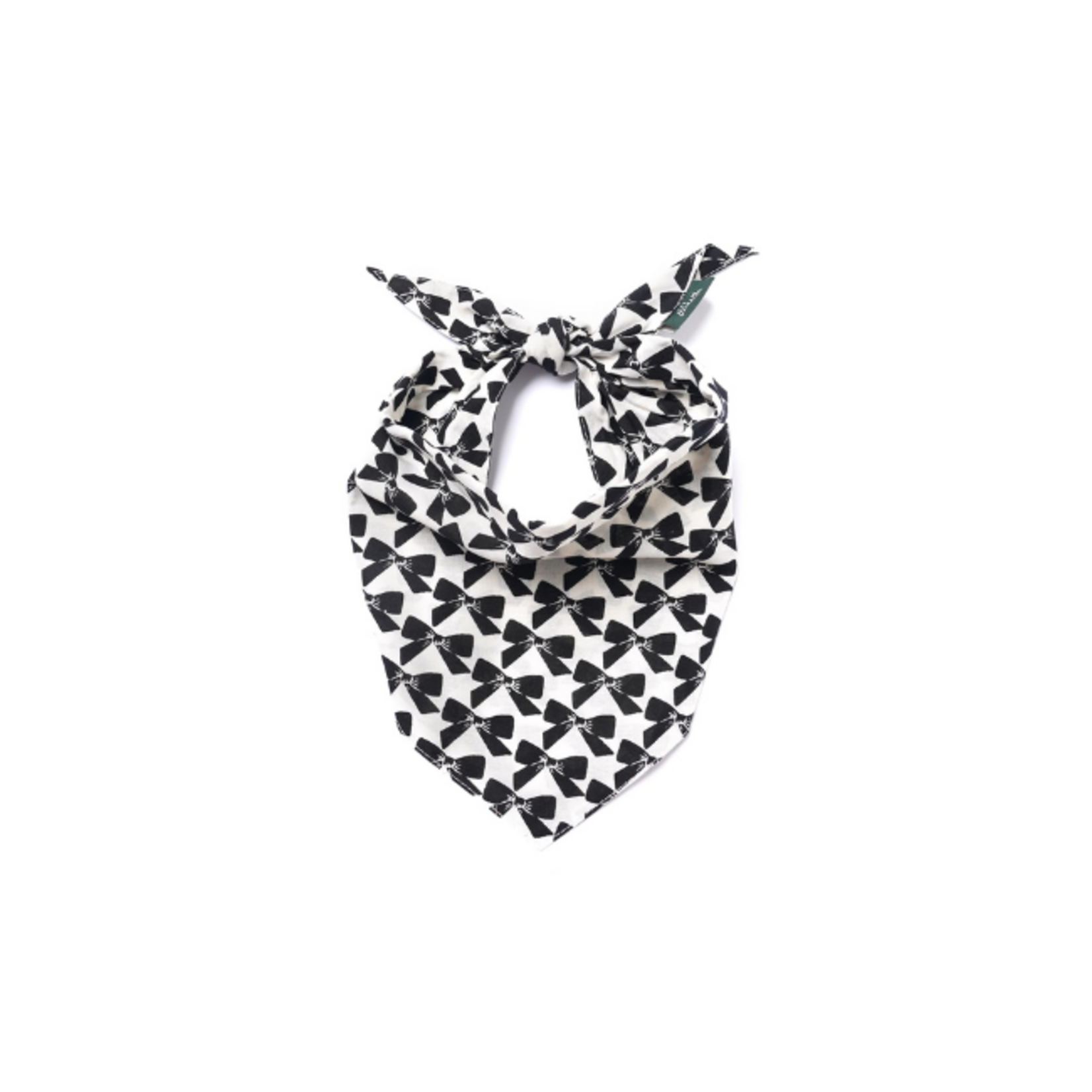 The Paws The Paws Black Tie Bandana Small