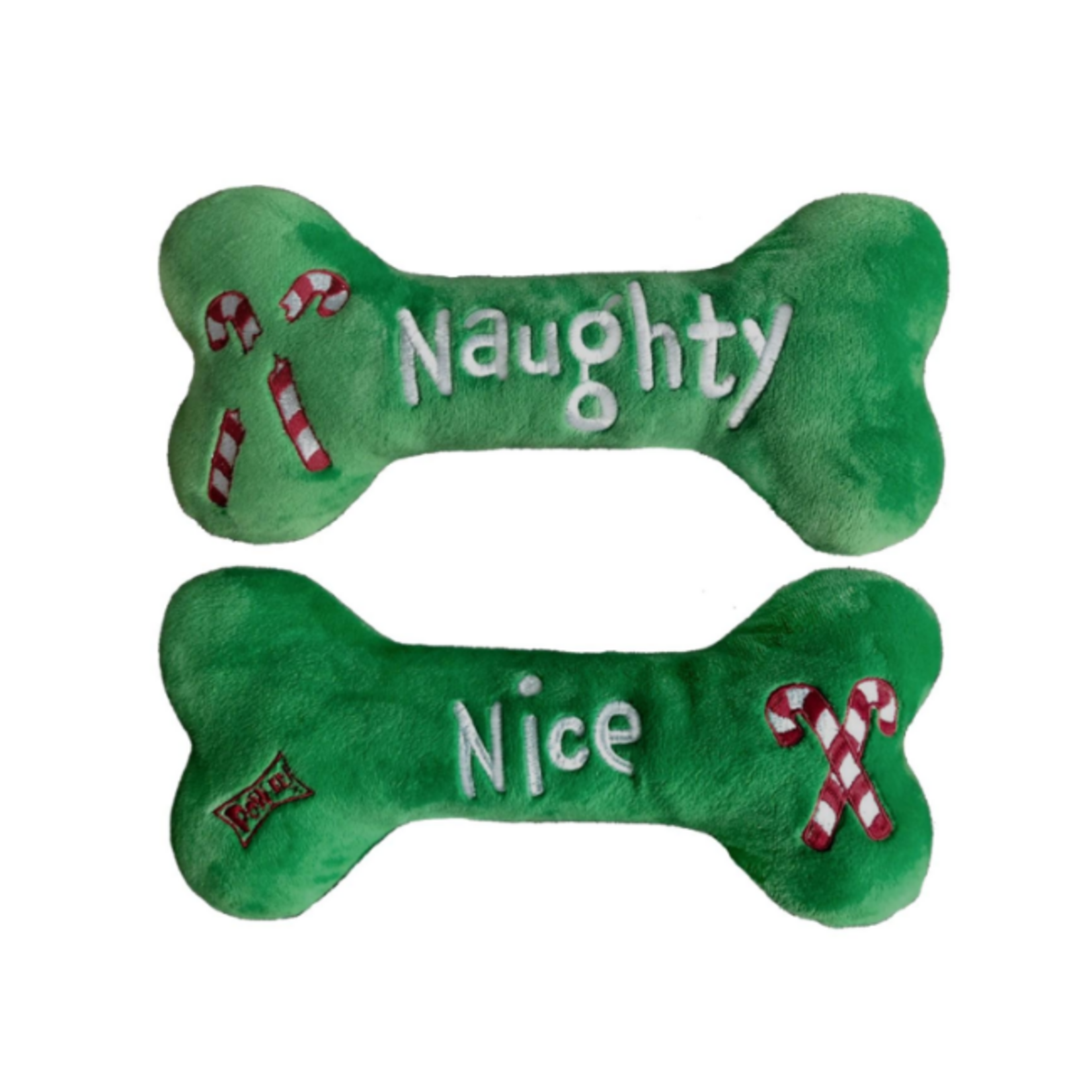 Huxley & Kent Huxley & Kent Holiday Power Plush Naughty Nice Small