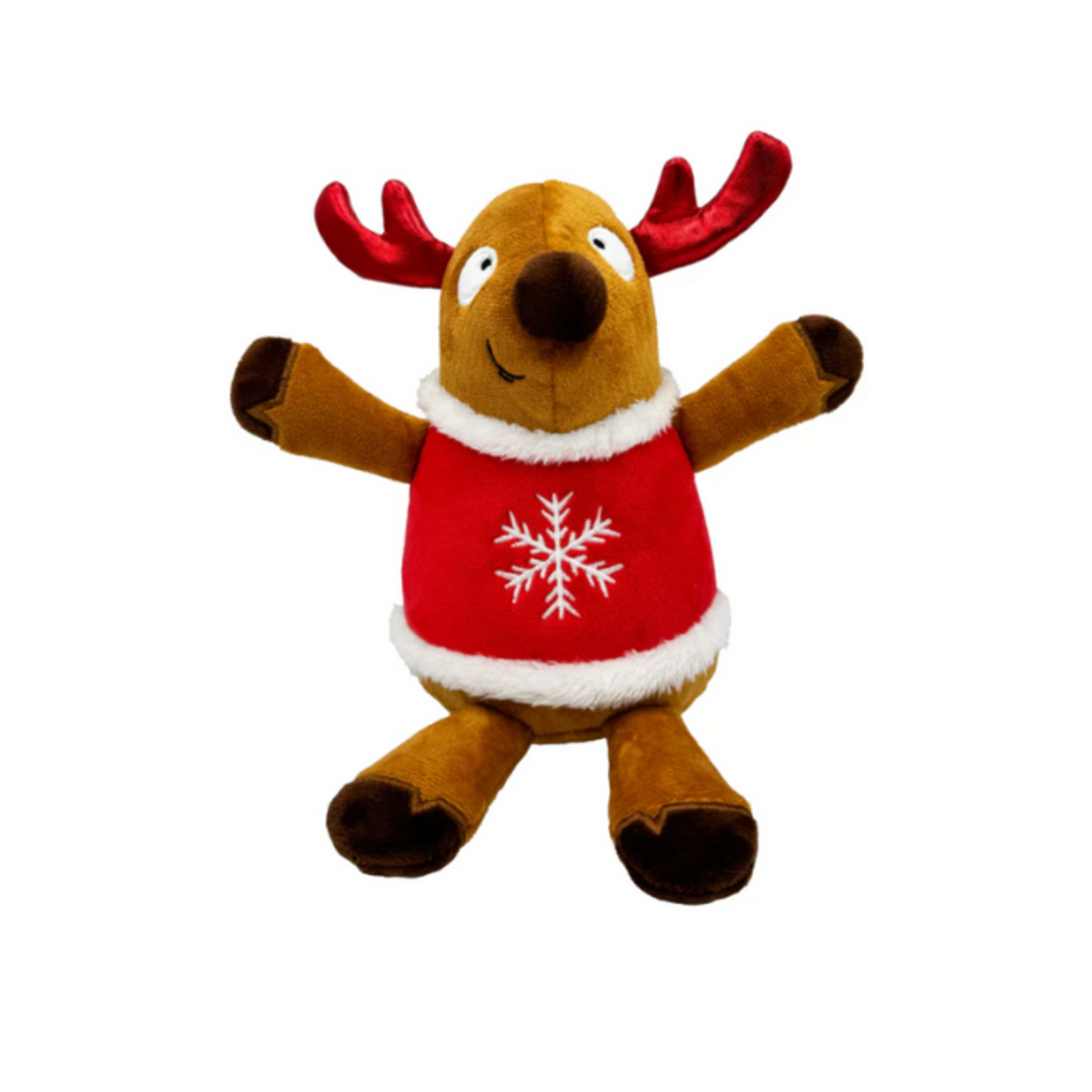 Huxley & Kent Huxley & Kent Holiday Power Plush Rocky Reindeer Small