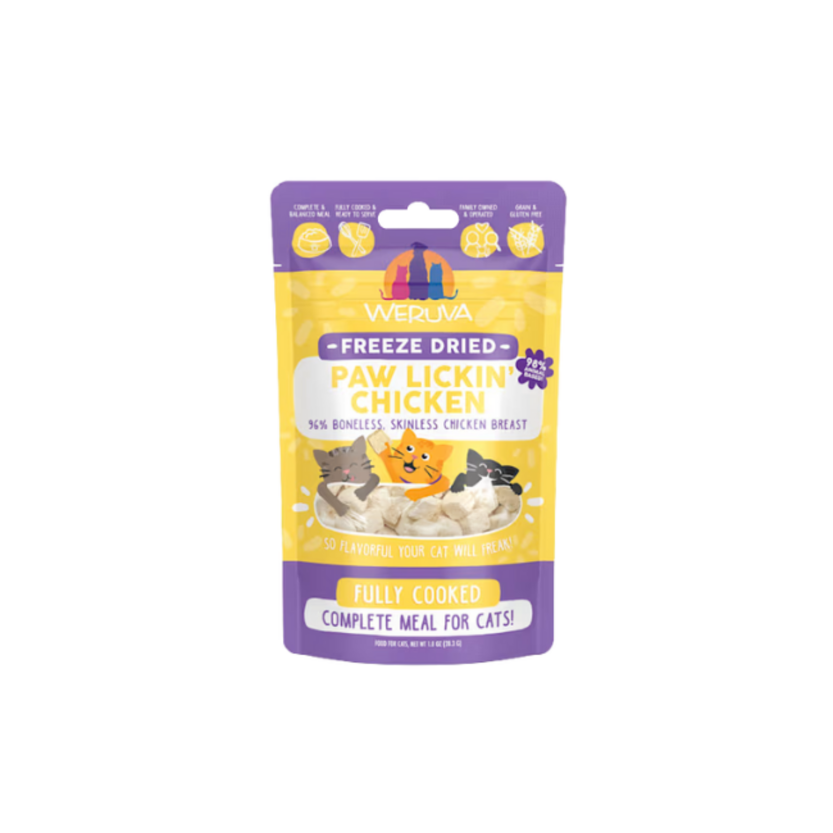 Weruva Weruva Cat FD Paw Lickin' Chicken 1oz
