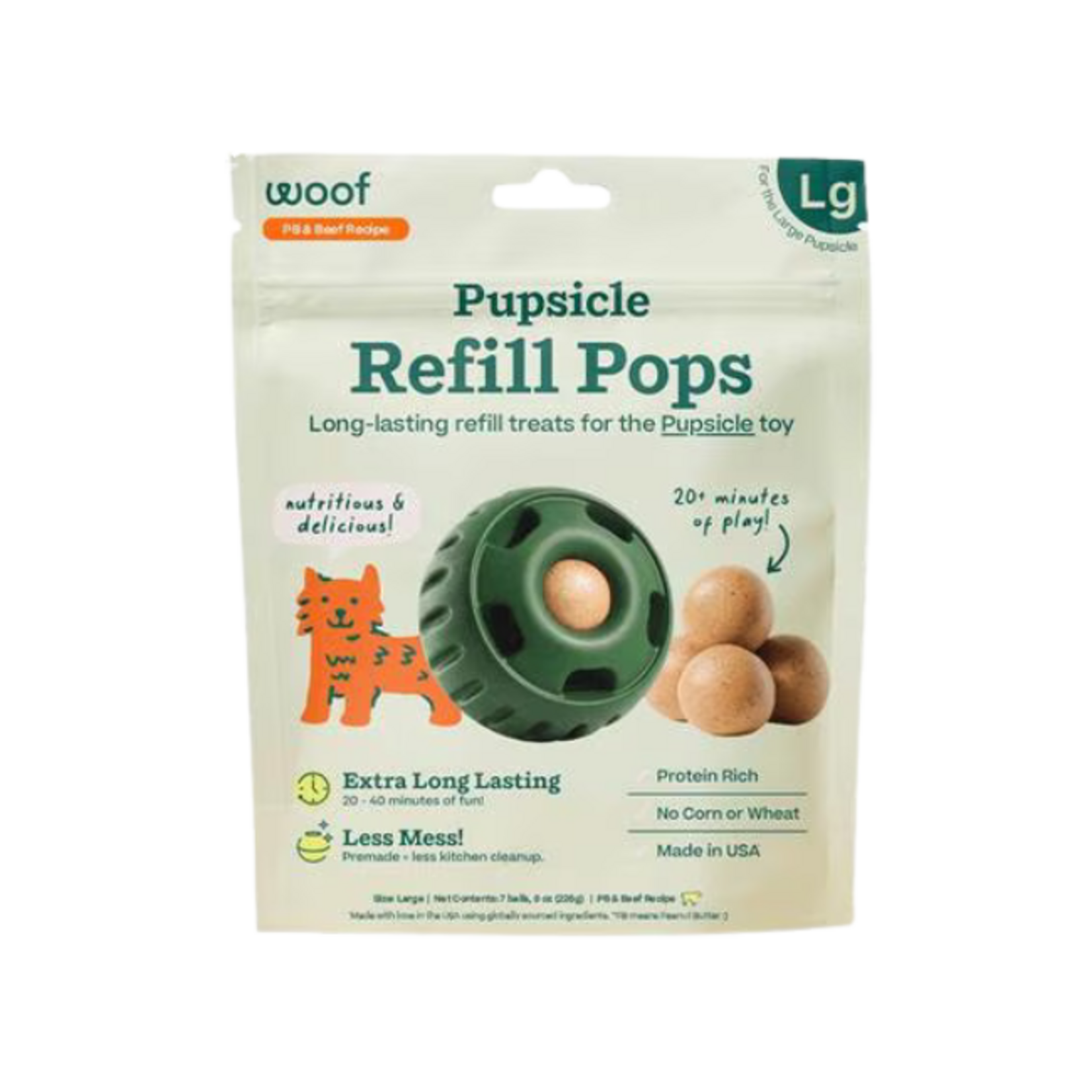 Woof Pet Woof Pet Pupsicle Pops Beef