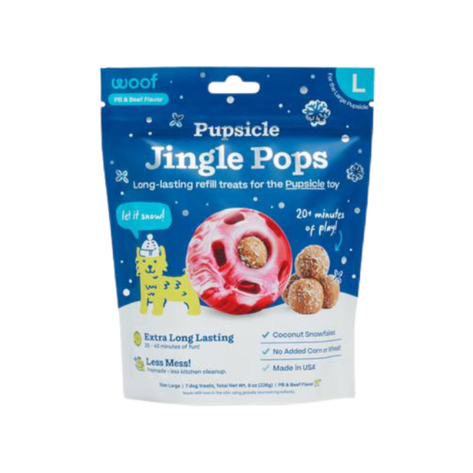 Woof Pet Woof Pet Pupsicle Holiday Jingle Pops