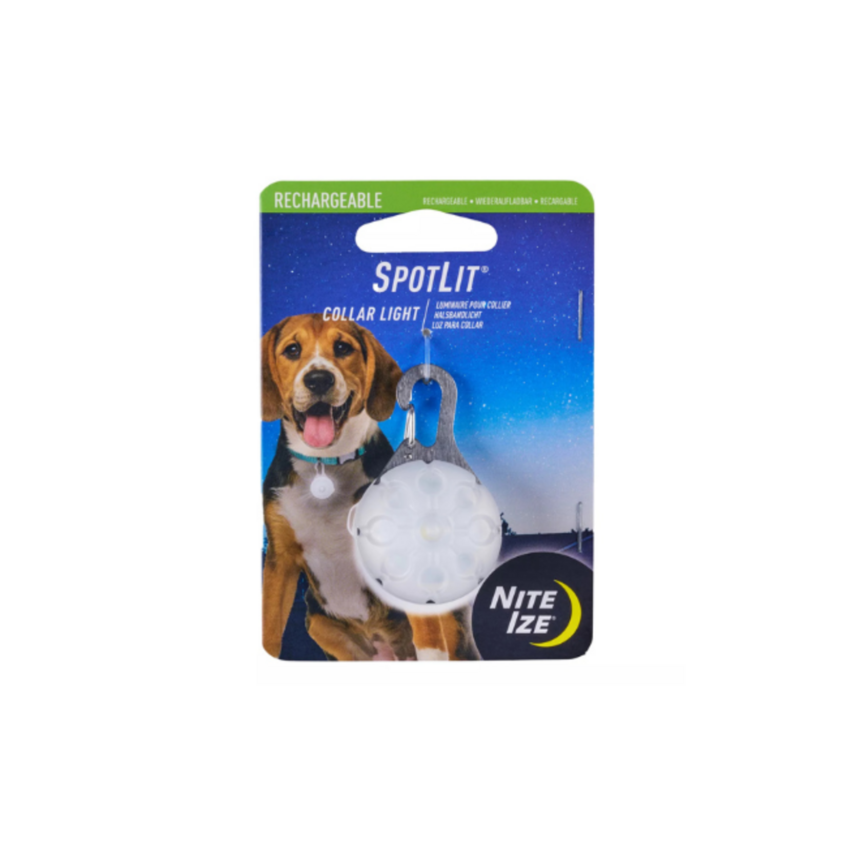 NiteIze NiteIze SpotLit Rechargable Collar Light White