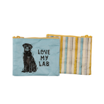 Primitives By Kathy Love My Lab Zipper Pouch