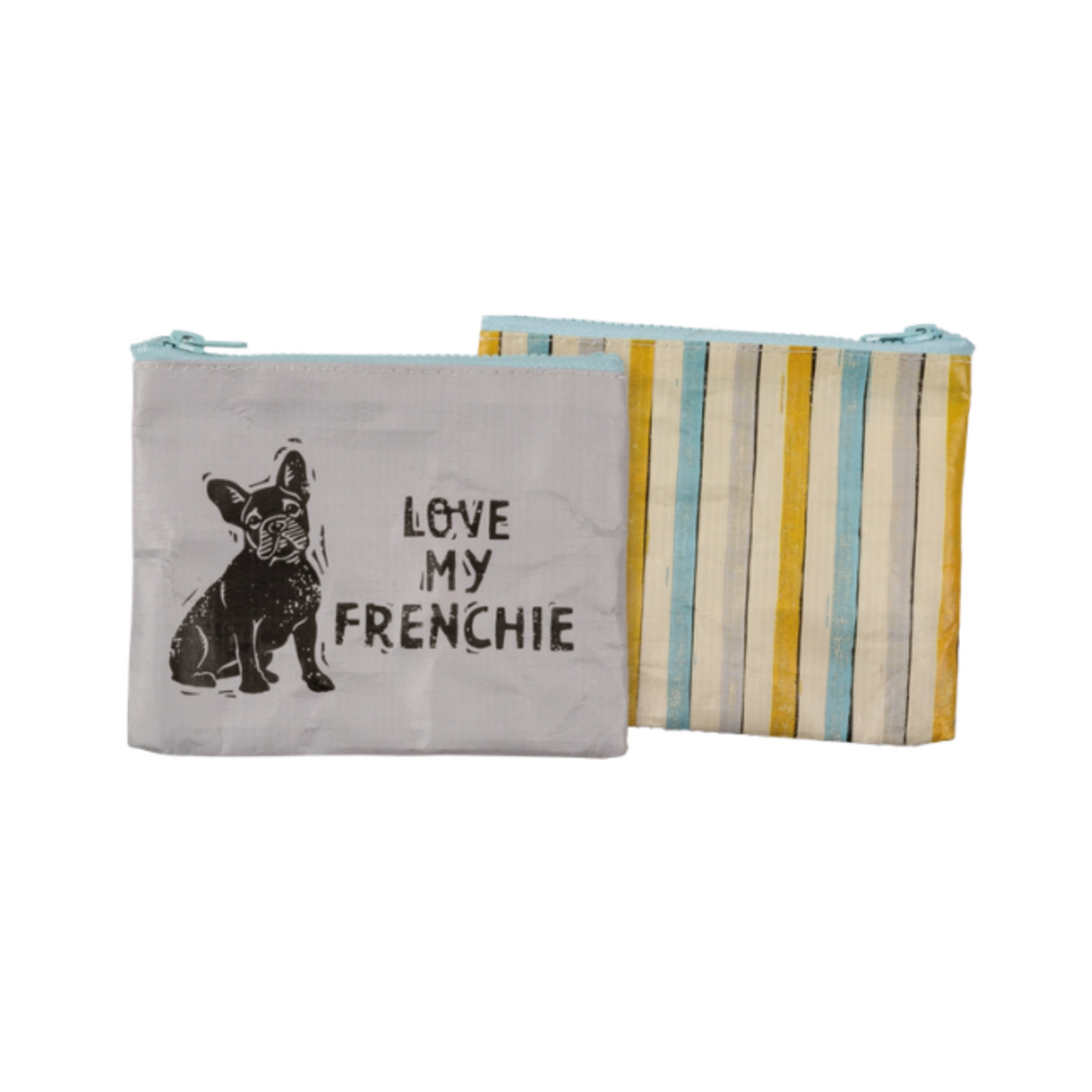 Primitives By Kathy Love My Frenchie Zipper Pouch