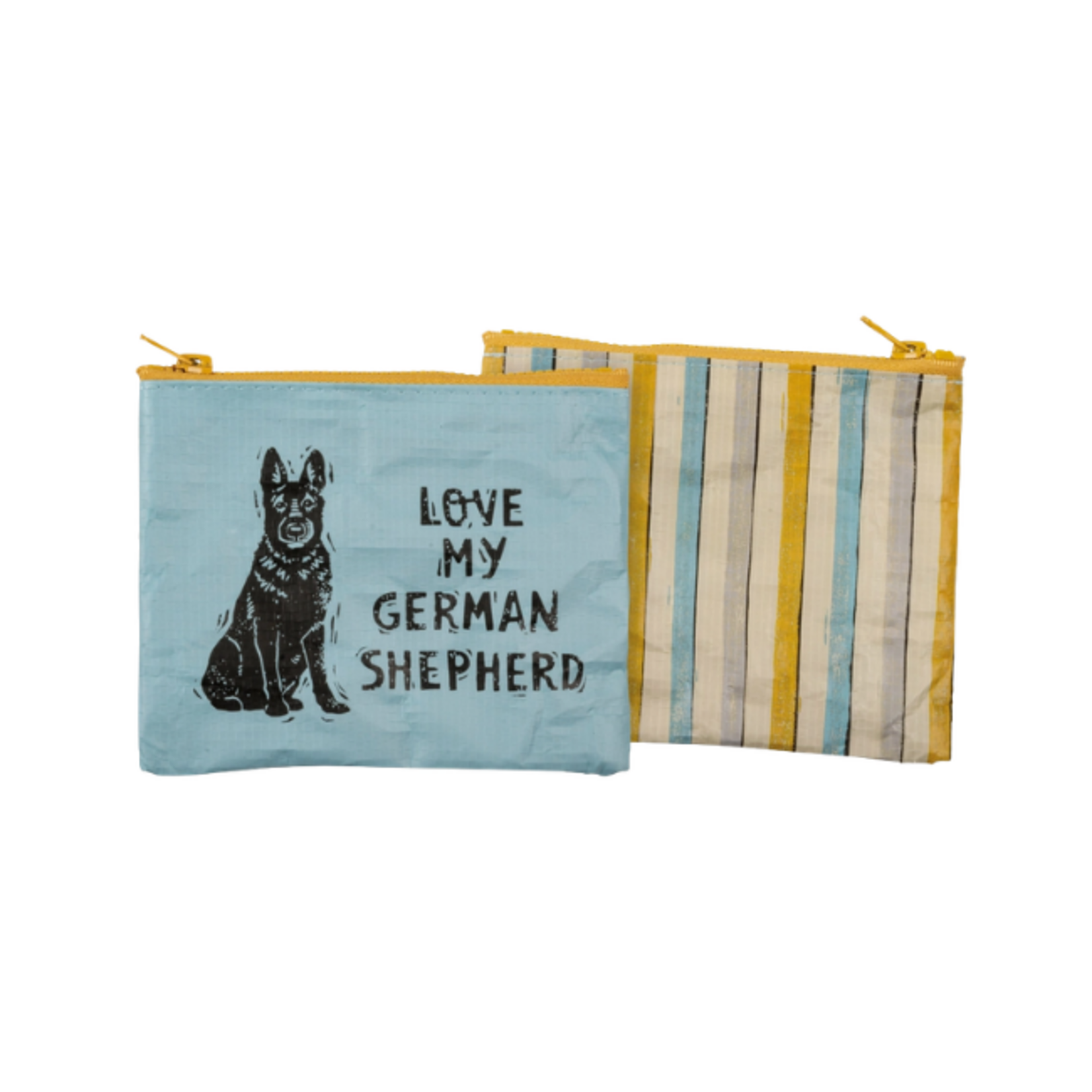 Primitives By Kathy Love My German Shepherd Zipper Pouch