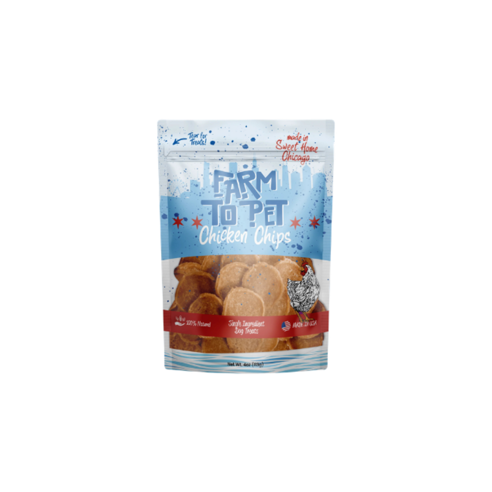 Farm To Pet Farm To Pet Chicago Chicken Chips 4oz