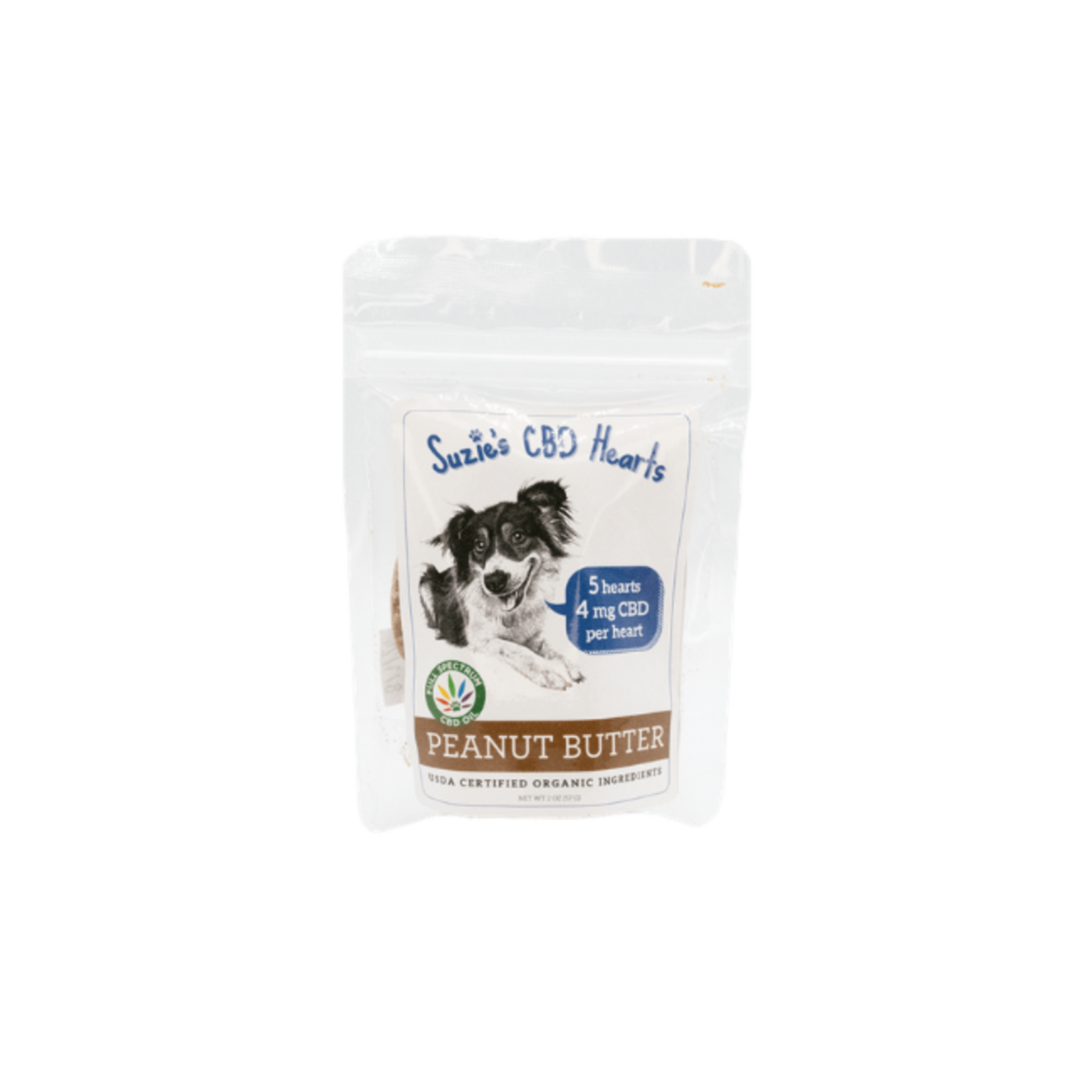 Suzie's CBD Suzie's CBD Hearts Peanut Butter Trial 5-pack