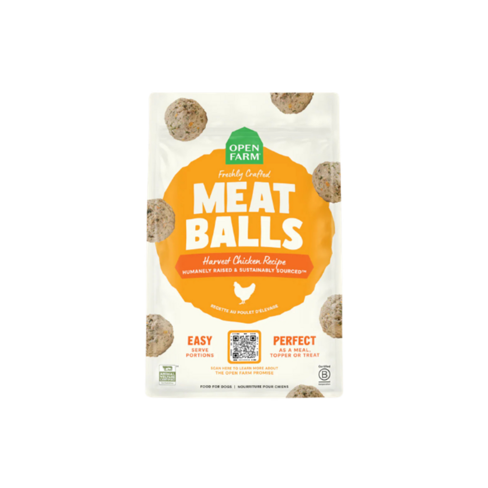 Open Farm Open Farm Gently Cooked Meatballs Chicken 14oz