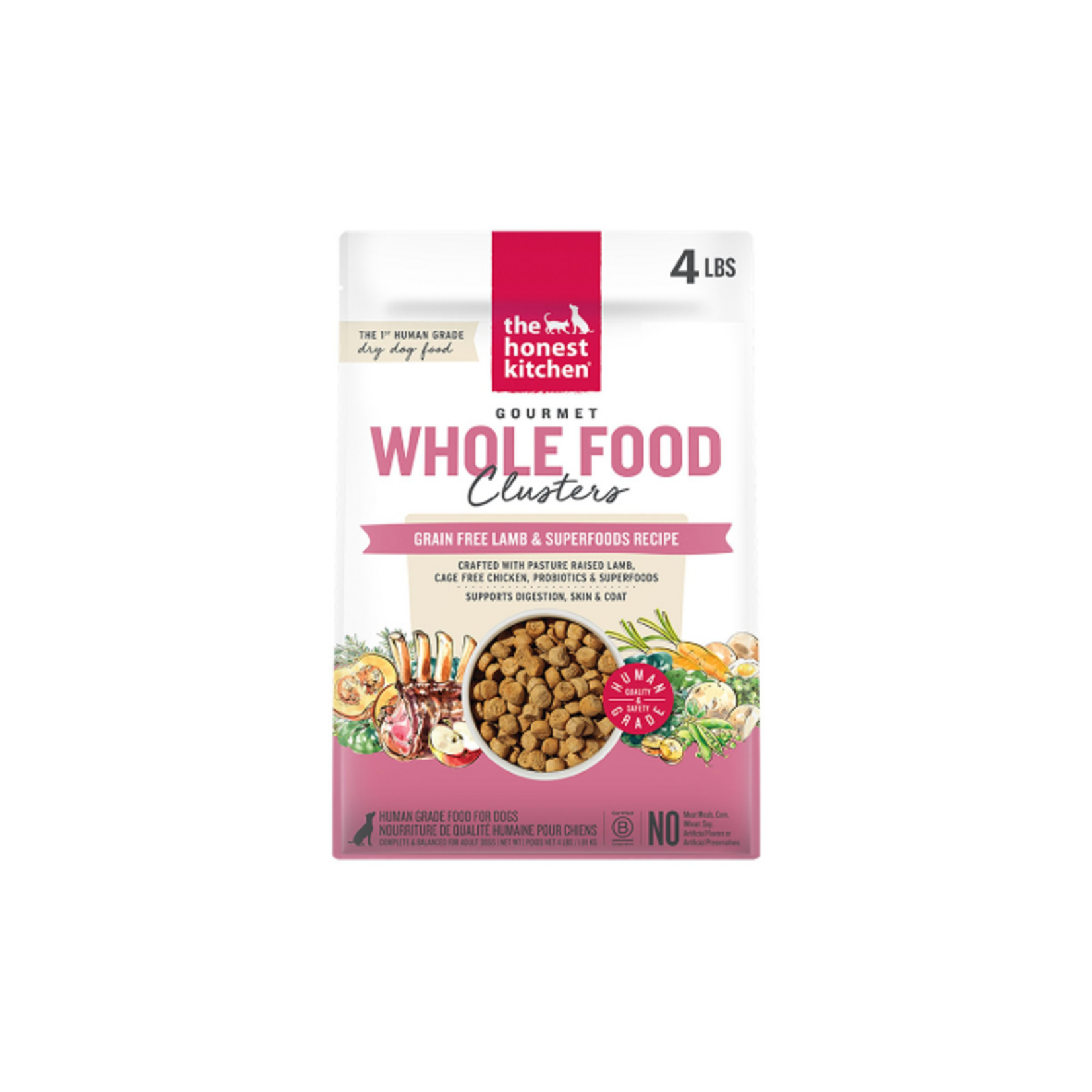 The Honest Kitchen The Honest Kitchen Clusters GF Lamb 4#