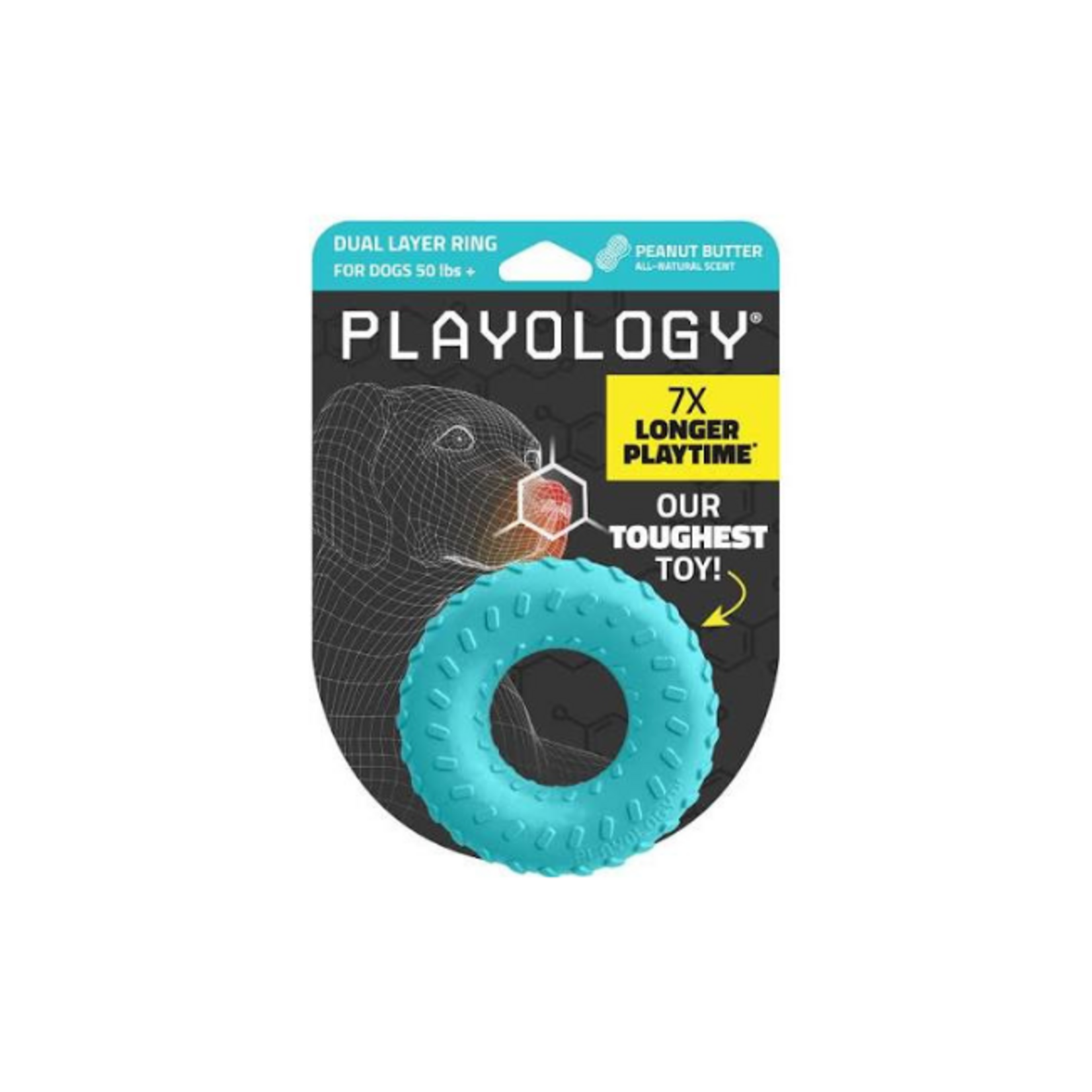 Playology Peanut Butter Scent Ring Large