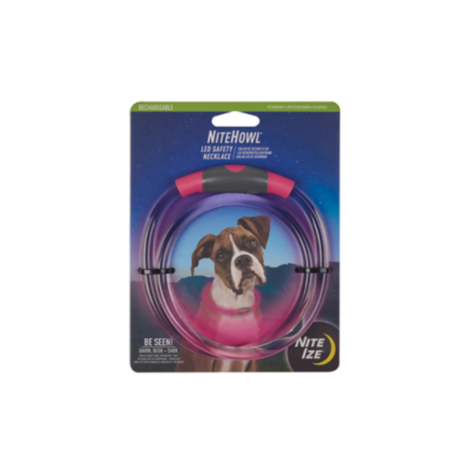 NiteIze NiteIze Rechargable Safety Necklace Pink