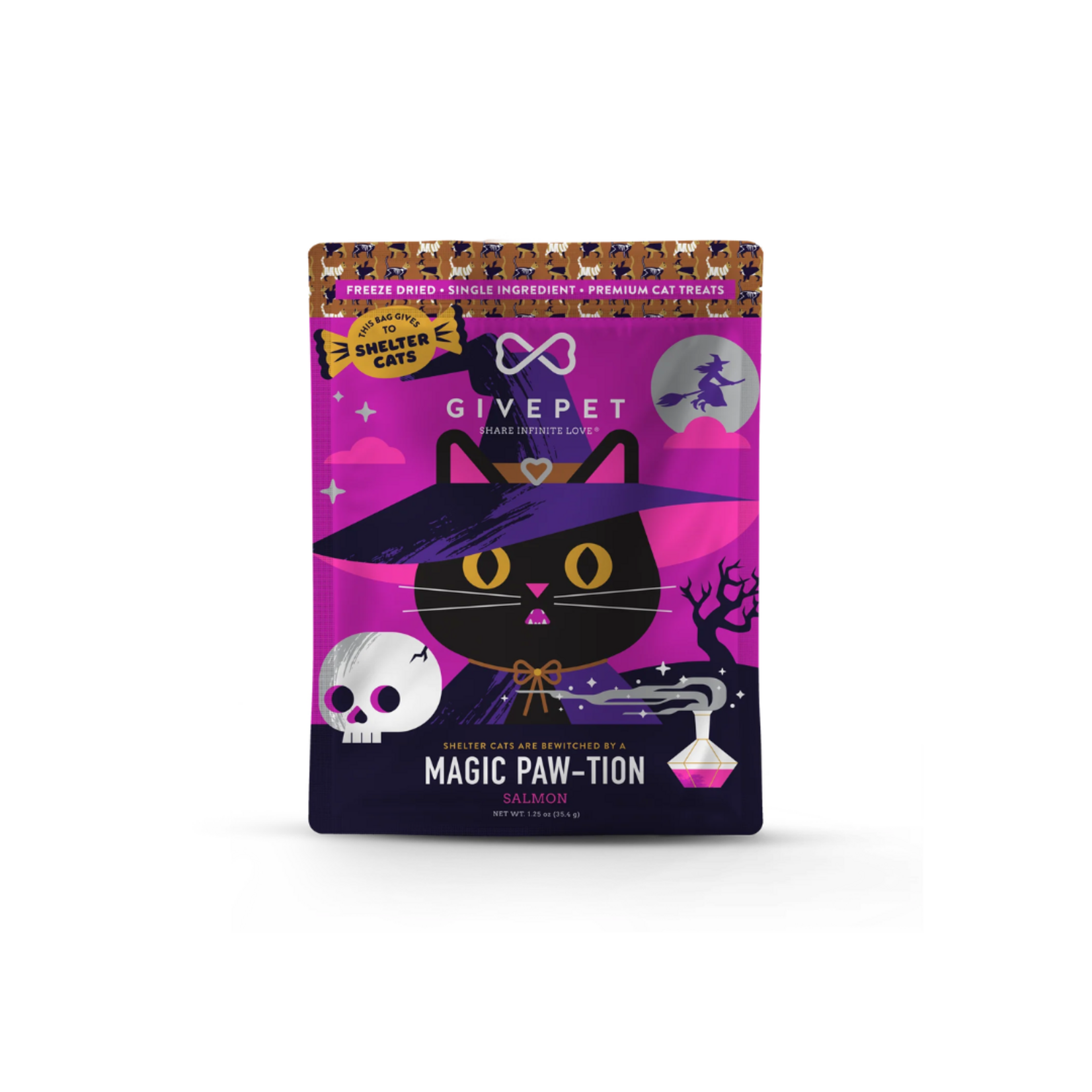 GivePet GivePet Cat FD Halloween Magic Paw-tion 1.25oz