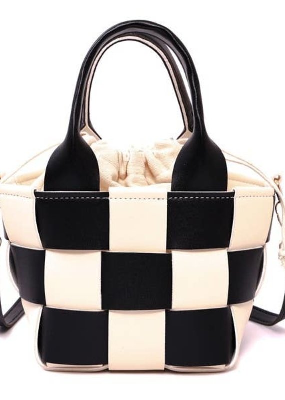Check Her Out Bucket Bag (Black)