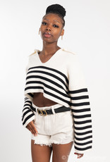 Nantucket Nights Cropped Sweater