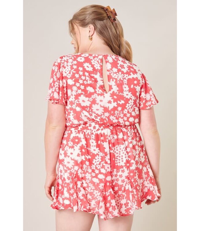 Audriena Floral Romper