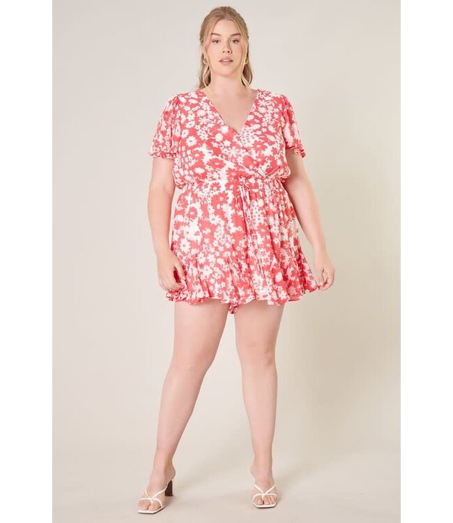 Audriena Floral Romper