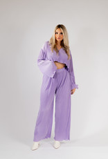 Lavender Haze Pleated Pants