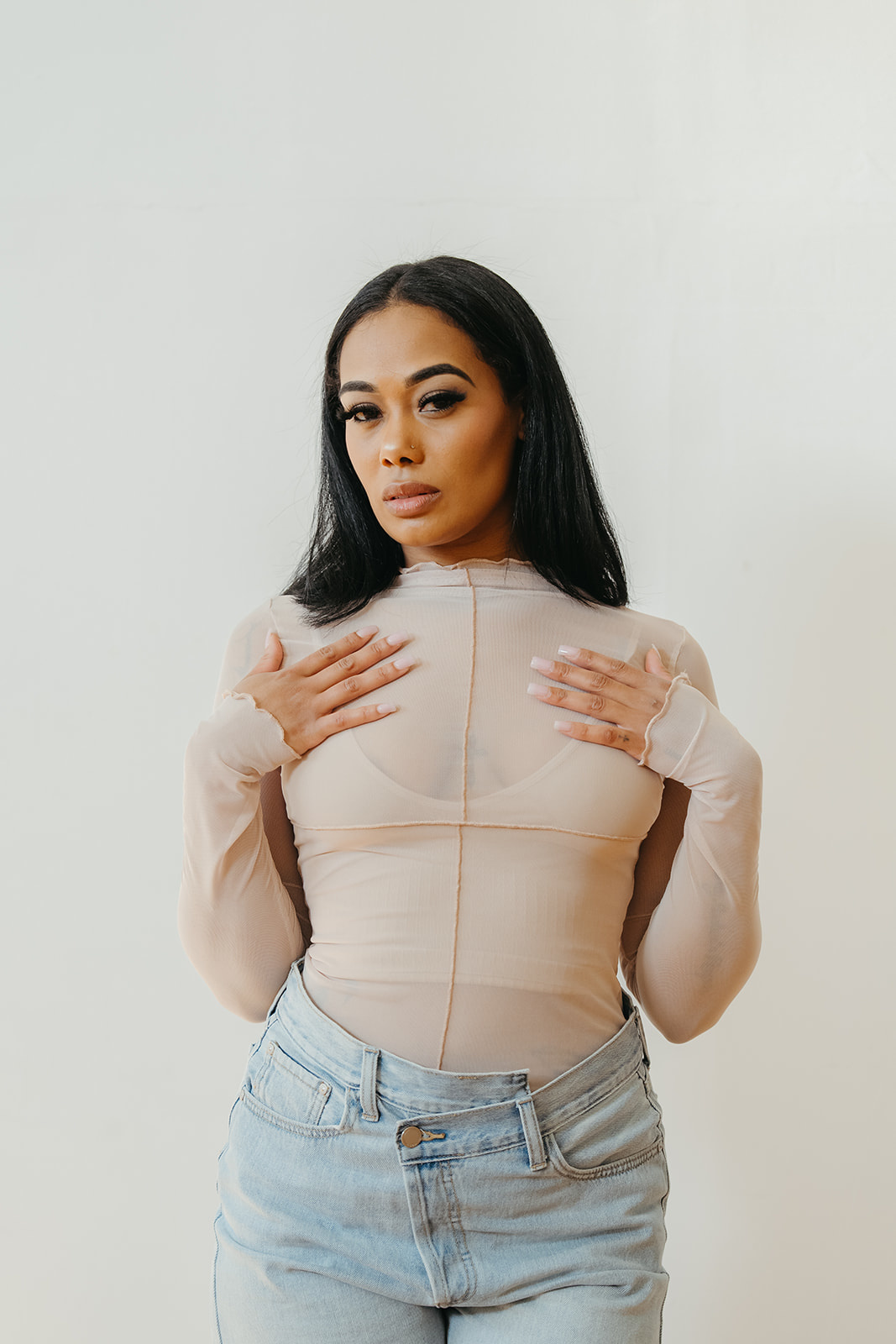 More to Love Mesh Top - Bohdii Boutique