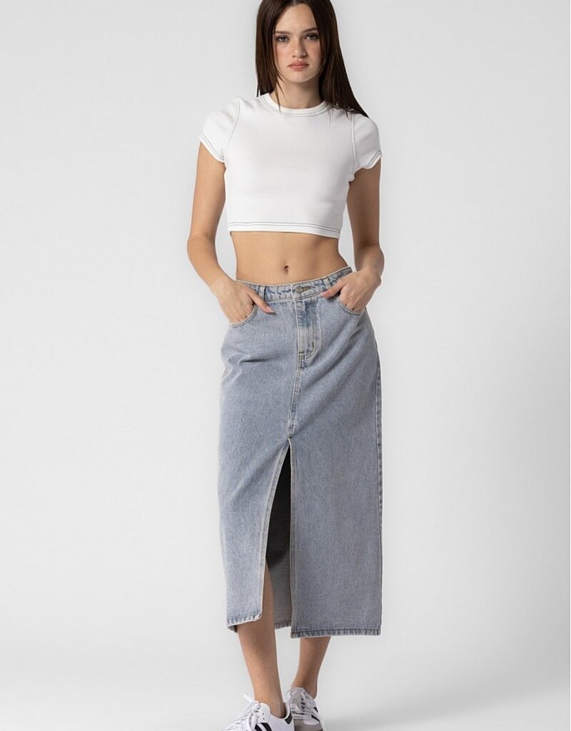 Kimberly Denim Maxi Skirt