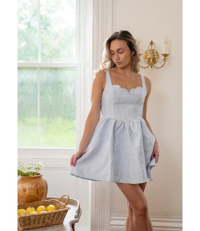 Clock Strikes 12 Mini Dress