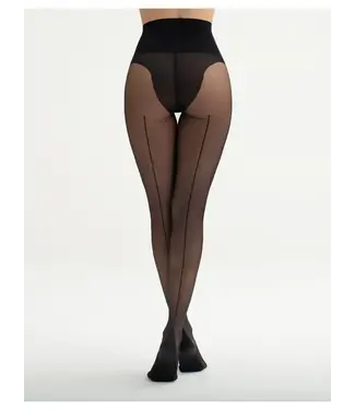 Seamed Cuban Heel Tights