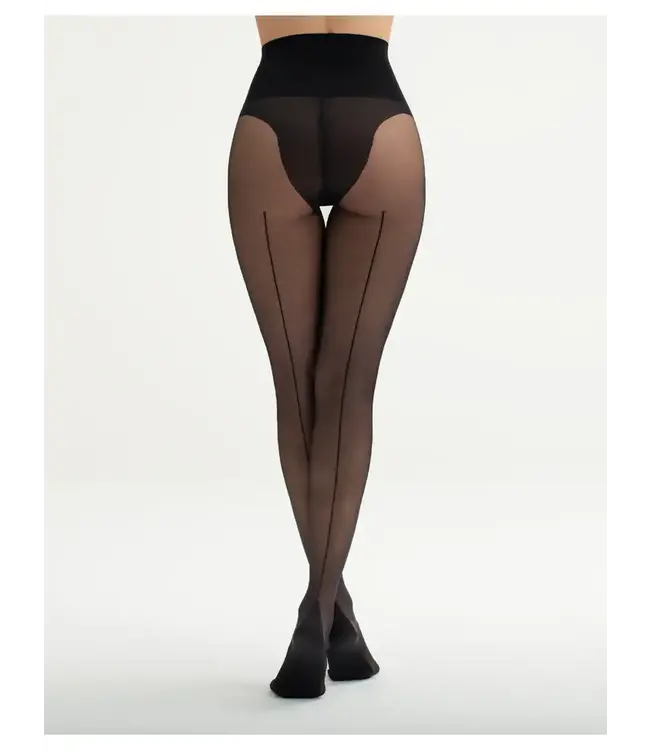 Seamed Cuban Heel Tights