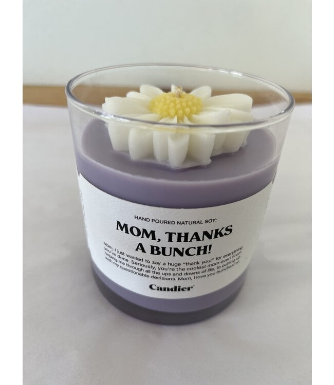 Mom, Thanks A Bunch Candle