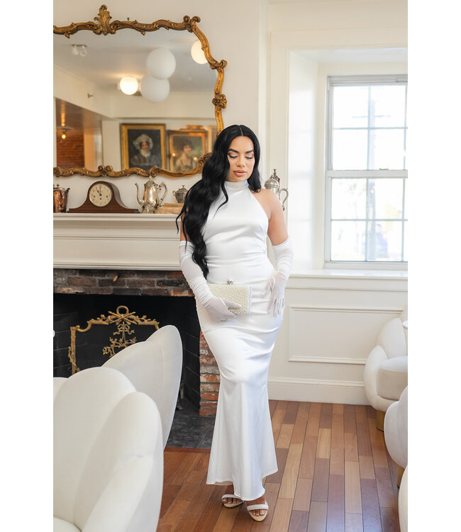 I Do! Halter Maxi Dress