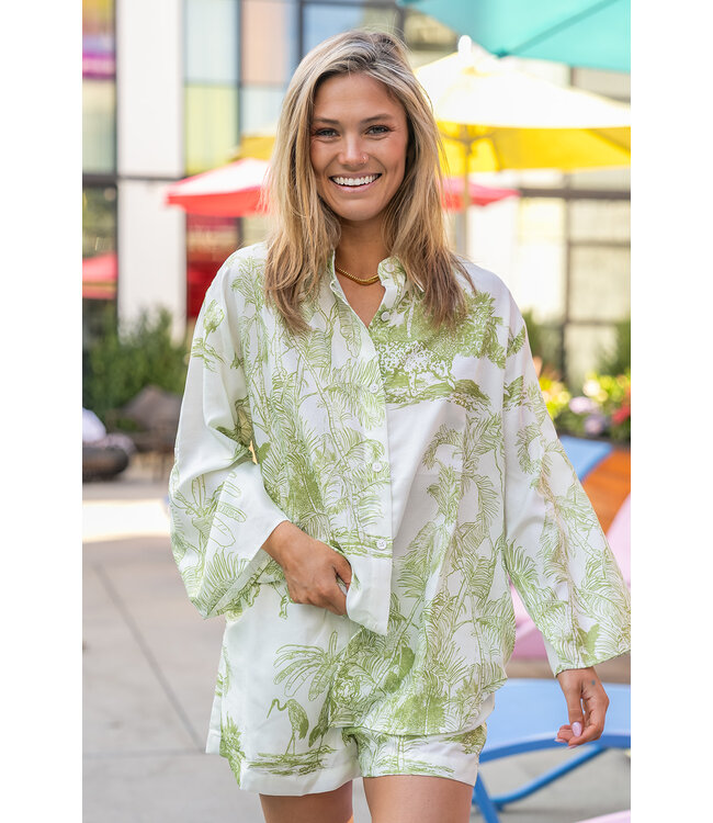 Jungle Fever Button Down