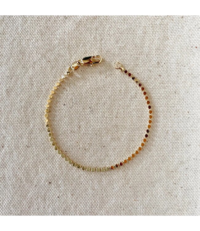 18K Dot Ball Bracelet