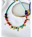 Semiprecious Beaded Summer Necklace