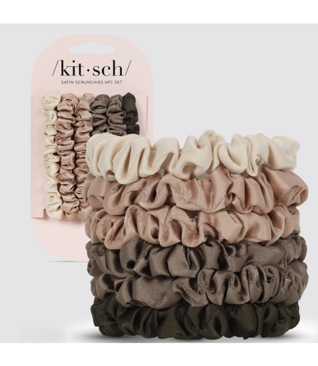 Satin Petite Scrunchie Pack