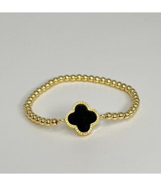 Beaded Clover Bracelet