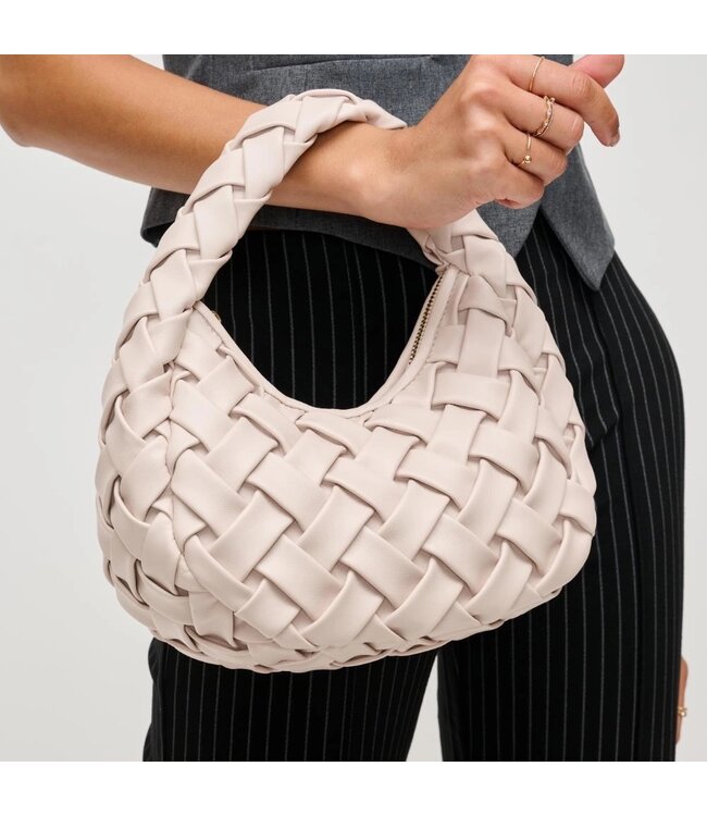 Noreen Woven Clutch