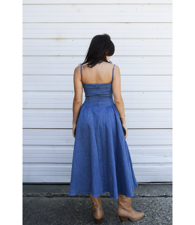 Spin You Around Midi Dress