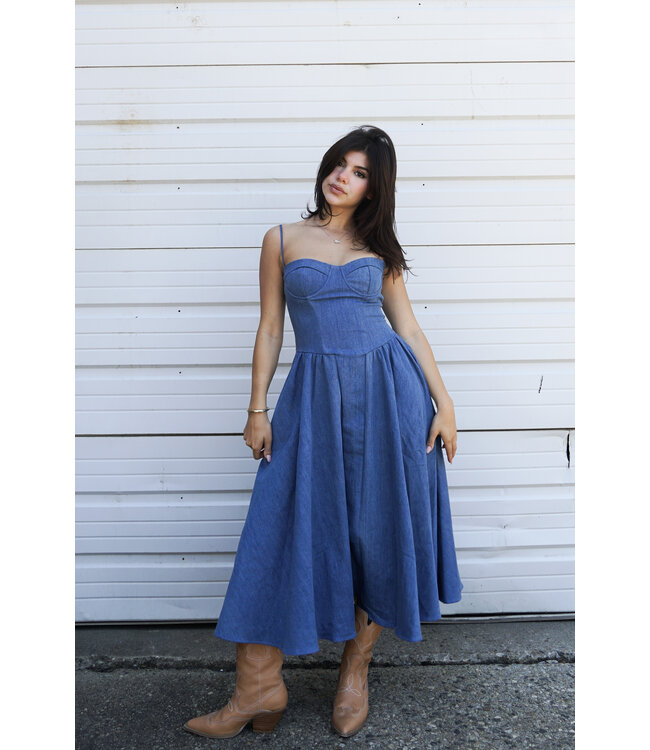 Spin You Around Midi Dress