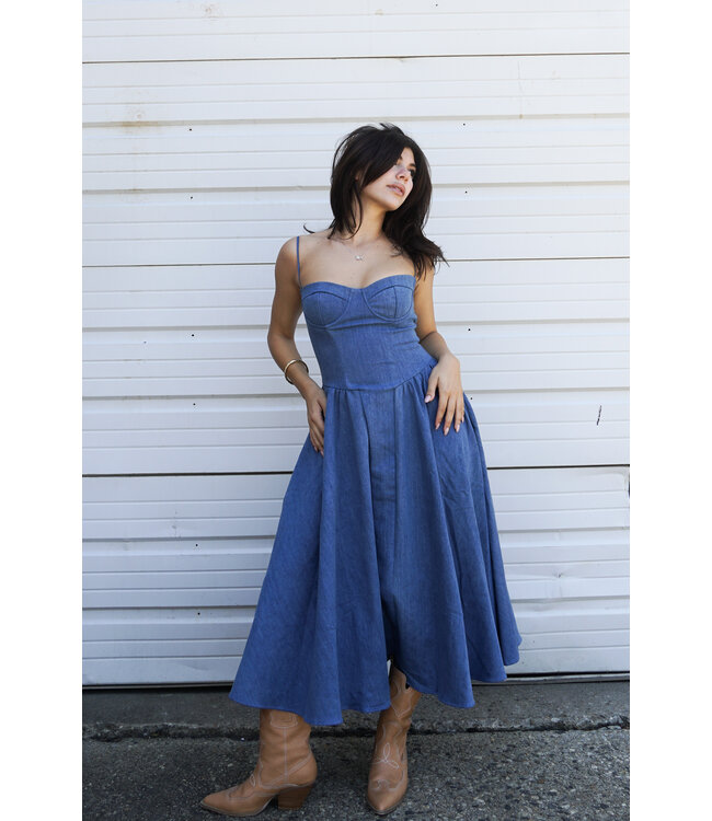 Spin You Around Midi Dress