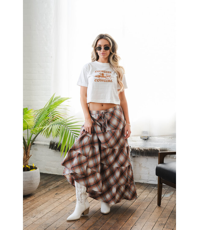 Fall Into You Midi Skirt