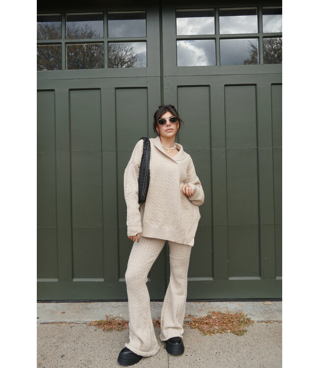 Down To Earth Cable Pants